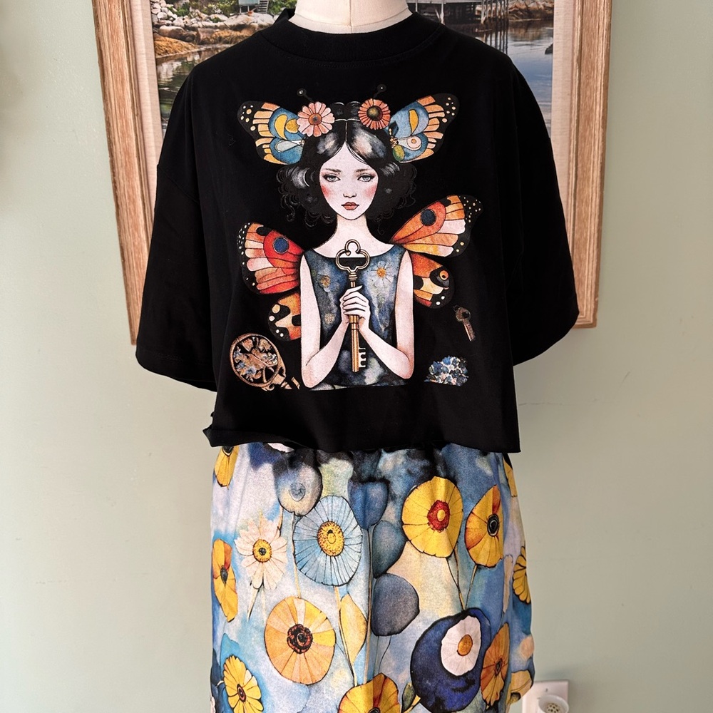 Skirt and Top set